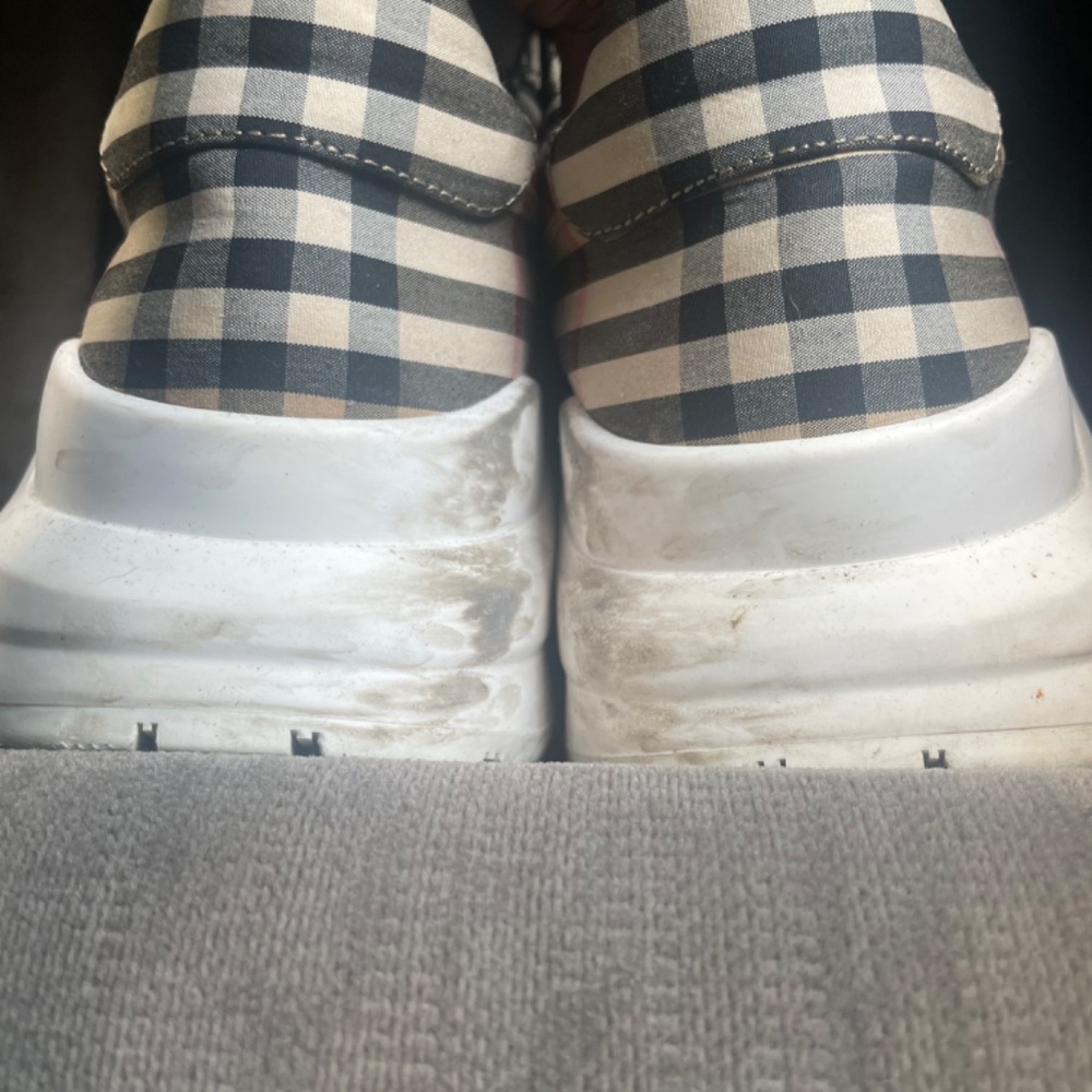 Burberry vintage check sneakers - Picture 4 of 5